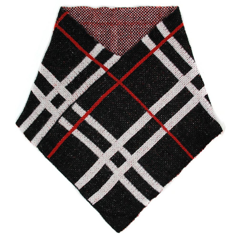 LOF Plaid Check Tube Scarf
